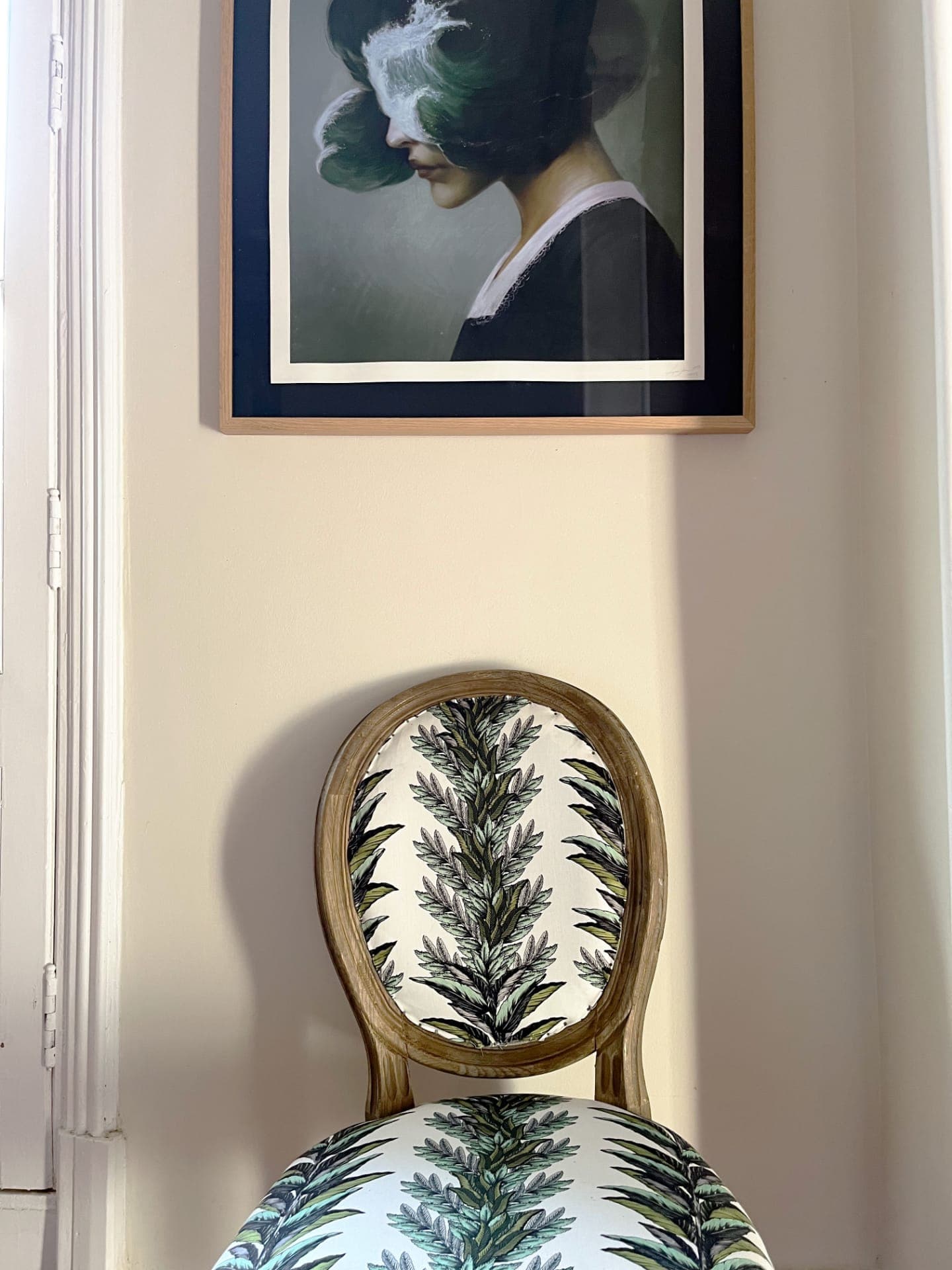 Christian Lacroix covered chair